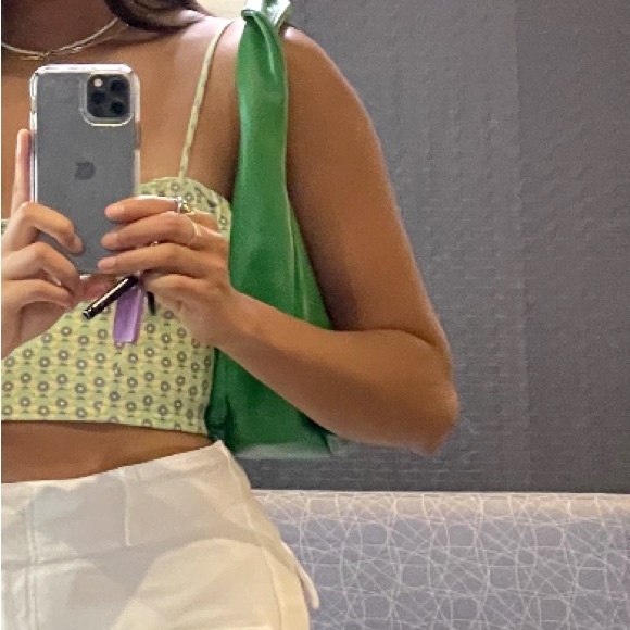 Green Leather Bag - Picture 6 of 7